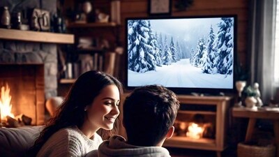 Large screen TV to beat the winter chill Large screen TV to beat the winter chill
