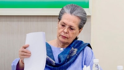 BJP accuses Sonia Gandhi of links to an organisation funded by the George Soros Foundation, which supports the idea of Kashmir as an independent nation. (PTI FILE) (PTI) BJP accuses Sonia Gandhi of links to an organisation funded by the George Soros Foundation, which supports the idea of Kashmir as an independent nation. (PTI FILE) (PTI)