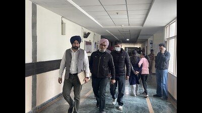 Rajat Saharan, who was arrested following a tip-off, was involved in various criminal activities, including smuggling and supply of illegal arms and ammunition, said police. (HT)