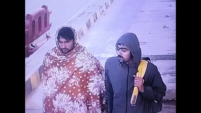 The duo, Vinay and Ajit, were provided with four crude bombs hidden in tiffin boxes by an unknown individual in Karnal. (HT) The duo, Vinay and Ajit, were provided with four crude bombs hidden in tiffin boxes by an unknown individual in Karnal. (HT)