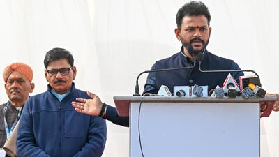 Under Phase 1, the airport has been developed on 1,334 hectares and operations will commence by end-April 2025. It is being developed in four phases at a cost of ₹29,650 crore. (Sunil Ghosh/HT Photo) Under Phase 1, the airport has been developed on 1,334 hectares and operations will commence by end-April 2025. It is being developed in four phases at a cost of ₹29,650 crore. (Sunil Ghosh/HT Photo)
