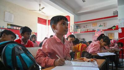 Uttar Pradesh was followed by Jharkhand and Assam, which reported 65,070 and 63,848 OoSC, respectively, for 2024-25, according to data provided by the minister (HT Photo)