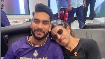 Venkatesh Iyer praised Shah Rukh Khan for his elder-brotherly vibe (X Image) Venkatesh Iyer praised Shah Rukh Khan for his elder-brotherly vibe (X Image)