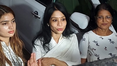 In her plea filed through advocate Sana Raees Khan, Mukerjea said she was a British citizen as she sought permission to visit Spain and her home country (Hindustan Times/File) In her plea filed through advocate Sana Raees Khan, Mukerjea said she was a British citizen as she sought permission to visit Spain and her home country (Hindustan Times/File)