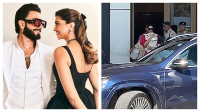 Deepika Padukone is back in Mumbai and was spotted carrying Dua in her arms. Deepika Padukone is back in Mumbai and was spotted carrying Dua in her arms.