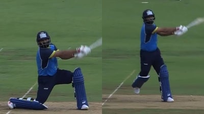 Bengal batted first set up a score of 159/9 largely thanks to a stunning late assault from Shami. (BCCI) Bengal batted first set up a score of 159/9 largely thanks to a stunning late assault from Shami. (BCCI)