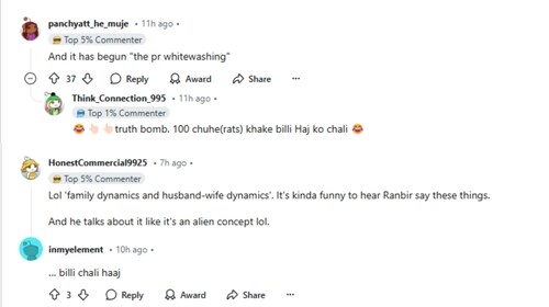 Netizens react to Ranbir Kapoor's first ever statement on Ramayana Netizens react to Ranbir Kapoor's first ever statement on Ramayana