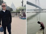 In the video, Adams shared a montage of pictures and selfies capturing the essence of Kolkata. In the video, Adams shared a montage of pictures and selfies capturing the essence of Kolkata.