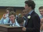 Luigi Mangione expressed his ambition to study artificial intelligence at the University of Pennsylvania in his valedictorian speech. Luigi Mangione expressed his ambition to study artificial intelligence at the University of Pennsylvania in his valedictorian speech.