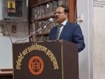 Justice Yadav spoke on Uniform Civil Code (UCC) and other issues during a provincial convention of the VHP's Legal Cell and High Court Unit on Sunday Justice Yadav spoke on Uniform Civil Code (UCC) and other issues during a provincial convention of the VHP's Legal Cell and High Court Unit on Sunday