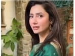 Mahira Khan looked graceful in a simple green saree. Mahira Khan looked graceful in a simple green saree.