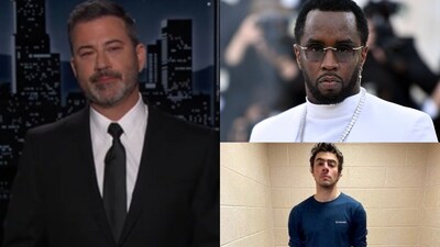 Jimmy Kimmel joked about Luigi Mangione's unusual name, his social media activity, and the absurdity of his arrest at McDonald's while also alluding to Diddy in legal mud. (File Images) Jimmy Kimmel joked about Luigi Mangione's unusual name, his social media activity, and the absurdity of his arrest at McDonald's while also alluding to Diddy in legal mud. (File Images)