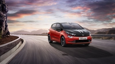 The Tata Altroz Racer is offered only with a manual transmission paired with the 1.2-litre turbo petrol engine The Tata Altroz Racer is offered only with a manual transmission paired with the 1.2-litre turbo petrol engine