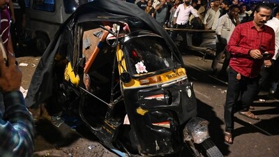 After navigating around cars and pedestrians, the bus operated by the Brihanmumbai Electric Supply and Transport Company entered Buddha Colony, a residential community, and stopped. (ANI)