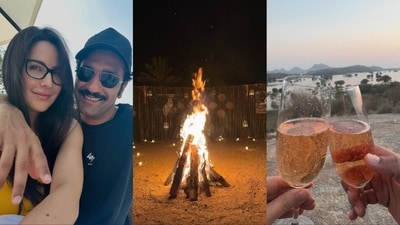 Katrina Kaif shared new photos from her trip with Vicky Kaushal. Katrina Kaif shared new photos from her trip with Vicky Kaushal.