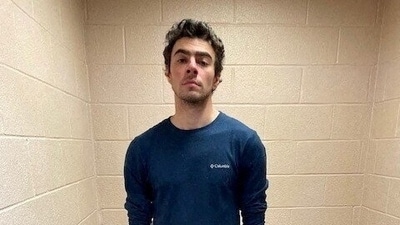 Luigi Mangione, 26, a suspect in the New York City killing of UnitedHealth executive Brian Thompson, stands in a cell in Altoona, Pennsylvania, U.S. December 9, 2024. (Reuters)
