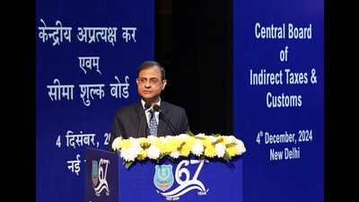 Sanjay Malhotra speaks during the 67th Foundation Day of the Directorate of Revenue Intelligence (DRI) in New Delhi, India December 4, 2024. India's Press Information Bureau/Handout via REUTERS (via REUTERS) Sanjay Malhotra speaks during the 67th Foundation Day of the Directorate of Revenue Intelligence (DRI) in New Delhi, India December 4, 2024. India's Press Information Bureau/Handout via REUTERS (via REUTERS)