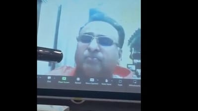 DK Goel, FIITJEE chairman, came under fire after verbally abusing employees in a viral Zoom meeting. (Reddit/Silver-Ad5316) DK Goel, FIITJEE chairman, came under fire after verbally abusing employees in a viral Zoom meeting. (Reddit/Silver-Ad5316)