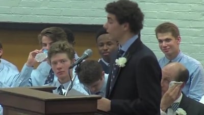Luigi Mangione expressed his ambition to study artificial intelligence at the University of Pennsylvania in his valedictorian speech. Luigi Mangione expressed his ambition to study artificial intelligence at the University of Pennsylvania in his valedictorian speech.