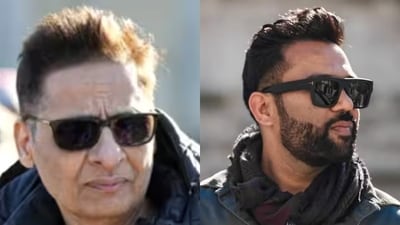 Vashu Bhagnani (left) has filed an FIR against Bade Miyan Chote Miyan director Ali Abbas Zafar (right) for financial misconduct. Vashu Bhagnani (left) has filed an FIR against Bade Miyan Chote Miyan director Ali Abbas Zafar (right) for financial misconduct.