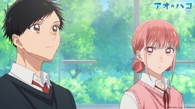 Taiki and Hina will discuss the possibility of attending the fireworks festival as old memories take over in Blue Box Episode 11 on Thursday. (X/Twitter) Taiki and Hina will discuss the possibility of attending the fireworks festival as old memories take over in Blue Box Episode 11 on Thursday. (X/Twitter)