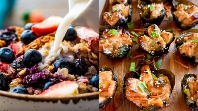 Berry oatmeal to killer fish muffins Berry oatmeal to killer fish muffins