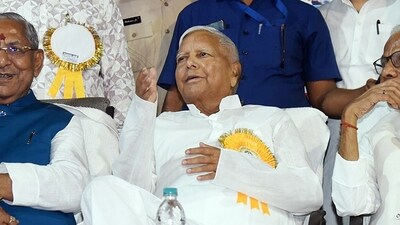 Rashtriya Janata Dal (RJD) chief Lalu Prasad (ANI)