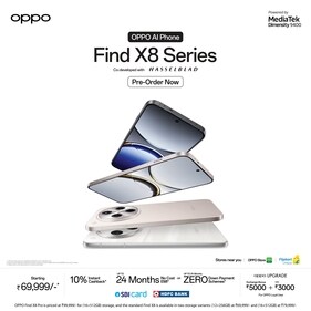 OPPO Find X8 Series now available on the OPPO e-store online OPPO Find X8 Series now available on the OPPO e-store online