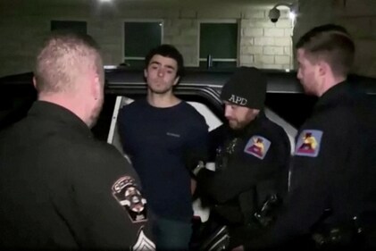 Luigi Mangione, 26, a suspect in the New York City killing of UnitedHealth executive Brian Thompson, arrives for his arraignment at Blair County Court House in Holidaysburg, Pennsylvania, U.S. December 9, 2024 in a still image from video. (Reuters)
