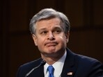FBI Director Christopher Wray informed bureau employees on December 11, 2024, that he plans to resign in January, US media reported. President-elect Donald Trump has announced the nomination of staunch loyalist Kash Patel to replace Wray as the head of the FBI. (Photo by Graeme Jennings / POOL / AFP) FBI Director Christopher Wray informed bureau employees on December 11, 2024, that he plans to resign in January, US media reported. President-elect Donald Trump has announced the nomination of staunch loyalist Kash Patel to replace Wray as the head of the FBI. (Photo by Graeme Jennings / POOL / AFP)