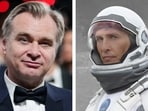 Christopher Nolan celebrates re-release of Matthew McConaughey's Interstellar. Christopher Nolan celebrates re-release of Matthew McConaughey's Interstellar.