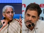 Finance minister Nirmala Sitharaman and Congress leader Rahul Gandhi Finance minister Nirmala Sitharaman and Congress leader Rahul Gandhi