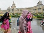 IMD predicted widespread moderate rainfall across Karnataka due to the formation of a low-pressure area over the Bay of Bengal. IMD predicted widespread moderate rainfall across Karnataka due to the formation of a low-pressure area over the Bay of Bengal.