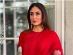 Kareena looked stunning as ever in the hand-painted red kurta set. Kareena looked stunning as ever in the hand-painted red kurta set.