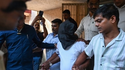 Mumbai BEST bus accident: Driver Sanjay More was produced before the Metropolitan Court in Kurla on Tuesday. (Photo by Raju Shinde/HT Photo) Mumbai BEST bus accident: Driver Sanjay More was produced before the Metropolitan Court in Kurla on Tuesday. (Photo by Raju Shinde/HT Photo)