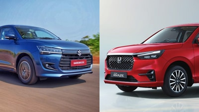While the 2024 Honda Amaze starts at  ₹8 lakh, ex-showroom, the 2024 Maruti Suzuki Dzire starts at  ₹6.79 lakh, ex-showroom.