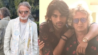 Designer Rohit Bal with close friend Lalit Tehlan
