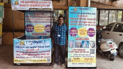 Maharashtra Housing and Area Development Authority (MHADA) has now turned to street plays and set up information kiosks across 29 locations to boost sales of affordable housing projects. (MHADA ) Maharashtra Housing and Area Development Authority (MHADA) has now turned to street plays and set up information kiosks across 29 locations to boost sales of affordable housing projects. (MHADA )