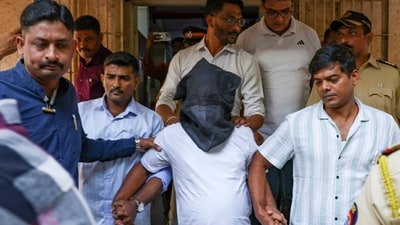 Kurla bus accident accused driver Sanjay More being produced in a court in Mumbai on Tuesday. (PTI)