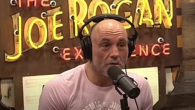 Joe Rogan in a recent episode of The Joe Rogan Experience. Joe Rogan in a recent episode of The Joe Rogan Experience.