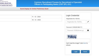 Candidates who were at least 20 years old and not more than 30 years old on August 1, 2024, were eligible to apply for Specialist Officer vacancies Candidates who were at least 20 years old and not more than 30 years old on August 1, 2024, were eligible to apply for Specialist Officer vacancies