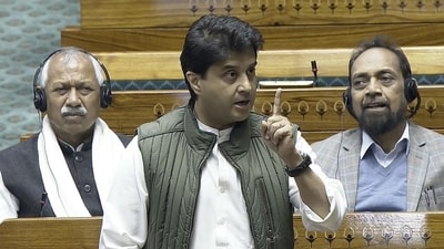 The verbal spat between the Treasury and Opposition benches led to an adjournment in the Lok Sabha. (PTI) The verbal spat between the Treasury and Opposition benches led to an adjournment in the Lok Sabha. (PTI)
