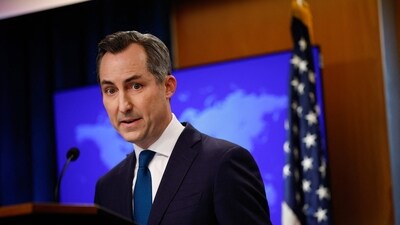 State Department spokesperson Matthew Miller. (AFP) (Getty Images via AFP)