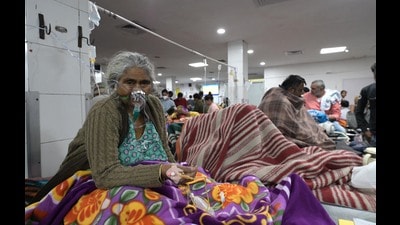 Under the expanded Ayushman Bharat Pradhan Mantri Jan Arogya Yojana, all senior citizens aged 70 and above are issued the Ayushman Vay Vandana Card, offering ₹5 lakh of free health cover annually for secondary and tertiary care. (HT file photo for representation) Under the expanded Ayushman Bharat Pradhan Mantri Jan Arogya Yojana, all senior citizens aged 70 and above are issued the Ayushman Vay Vandana Card, offering ₹5 lakh of free health cover annually for secondary and tertiary care. (HT file photo for representation)