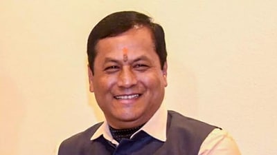 Union minister Sarbanand Sonowal. (PTI)