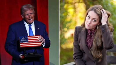 Donald Trump was first on the global trends list while Kate Middleton occupied the second spot. (File) Donald Trump was first on the global trends list while Kate Middleton occupied the second spot. (File)