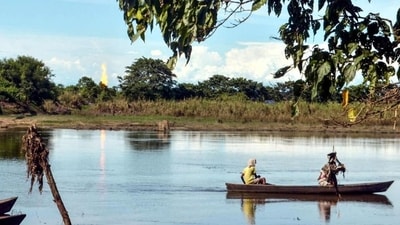 Wetlands are defined essentially as “areas of marsh, fen, peatland or water, whether natural or artificial, permanent or temporary, with water that is static or flowing, fresh, brackish or salt, including areas of marine water the depth of which at low tide does not exceed six metres.” (AFP)