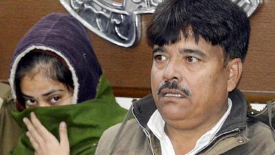 YouTuber Sartaj Khan, 50, a resident of Shalimar Garden and the 20-year-old woman in police custody. (Sakib Ali/HT Photo) YouTuber Sartaj Khan, 50, a resident of Shalimar Garden and the 20-year-old woman in police custody. (Sakib Ali/HT Photo)