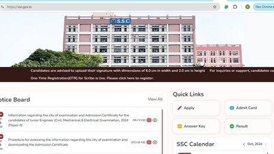 SSC JE 2024 final vacancies out at ssc.gov.in, 1701 posts to be filled SSC JE 2024 final vacancies out at ssc.gov.in, 1701 posts to be filled