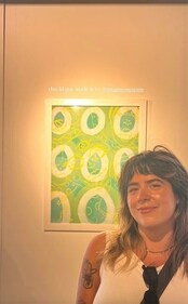 Bella Kidman Cruise's showcased artwork (Instagram/Bella Kidman Cruise)